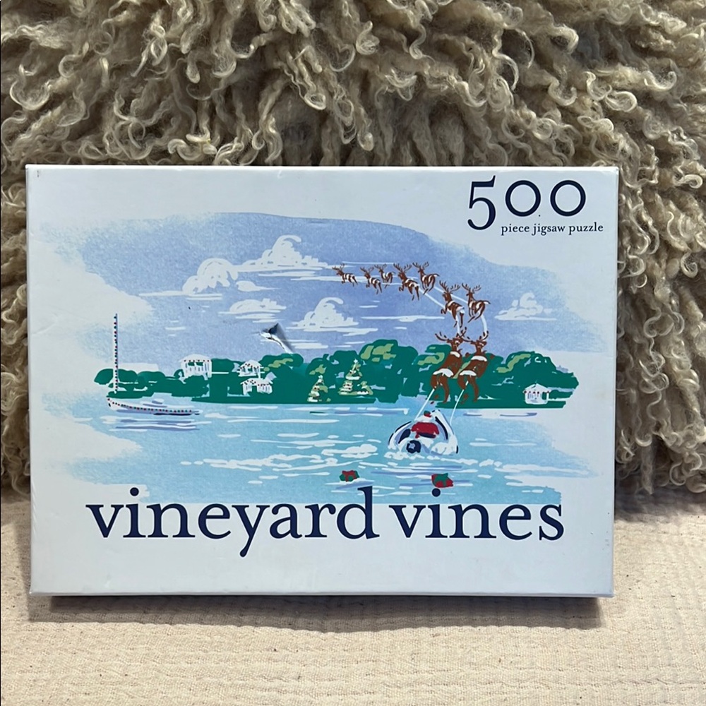 Christmas Vineyard Vines 500 Piece Jigsaw Puzzle SALE🔴3/$25!